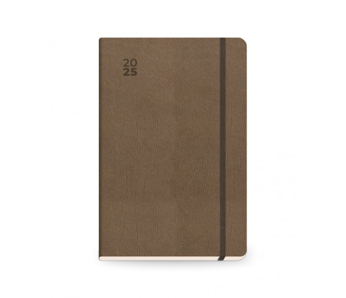 Elegant Daily Diary Medium Latte