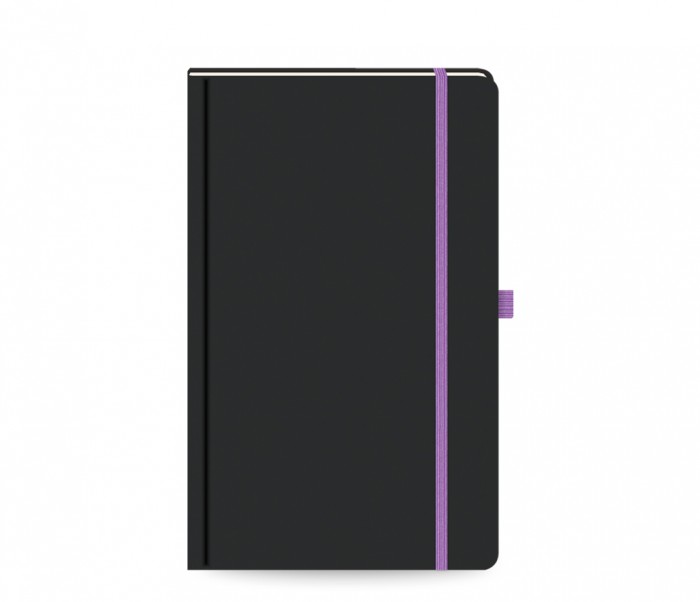 Black Rainbow Notebook Ruled Small...