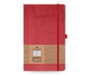 Inspirations Notebook Ruled Medium Red
