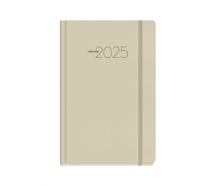 All Times Daily Diary Medium Beige