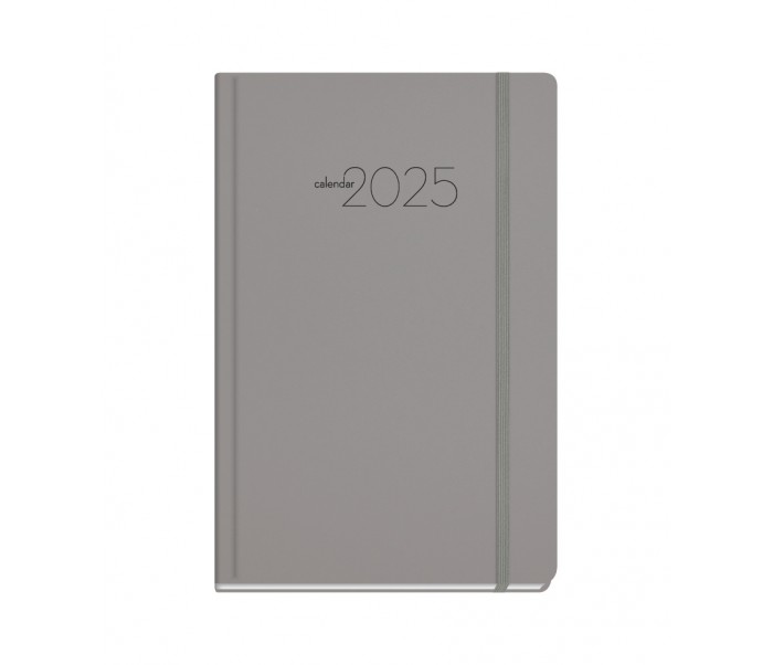 All Times Daily Diary Medium Grey