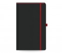 Reflections Notebook Ruled Medium Red