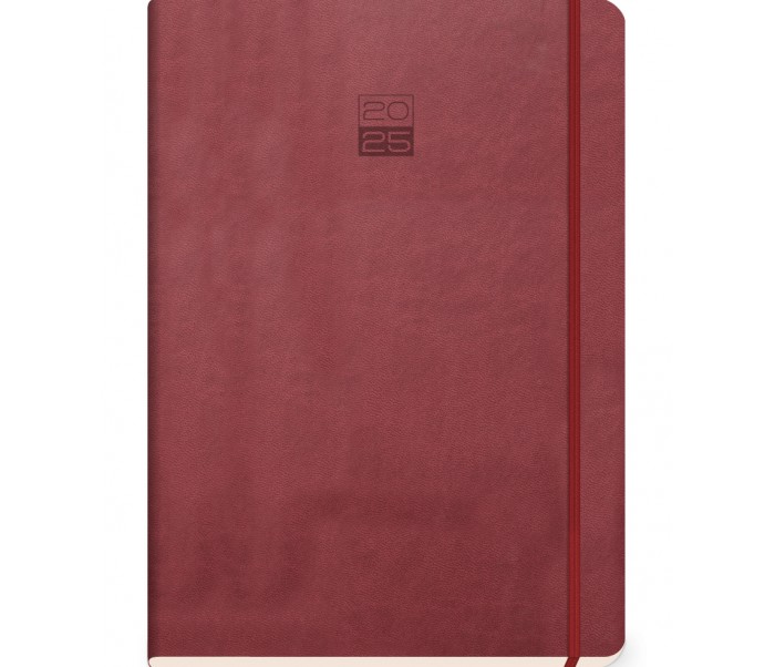 Inspirations Daily Diary A4 Red