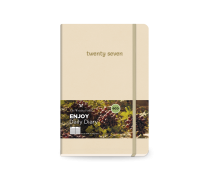 Enjoy Daily Diary Medium Blanc