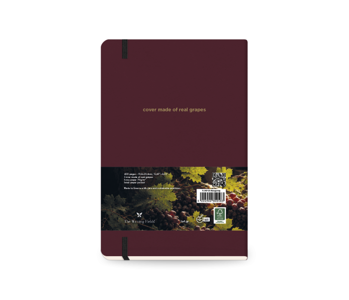 Enjoy Daily Diary Medium Burgundy