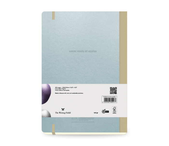 Applestars Daily Diary Large Arctic Blue