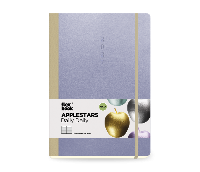 Applestars Daily Diary Large Lilac