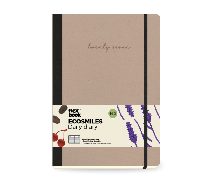 Ecosmiles Daily Diary Large Almond