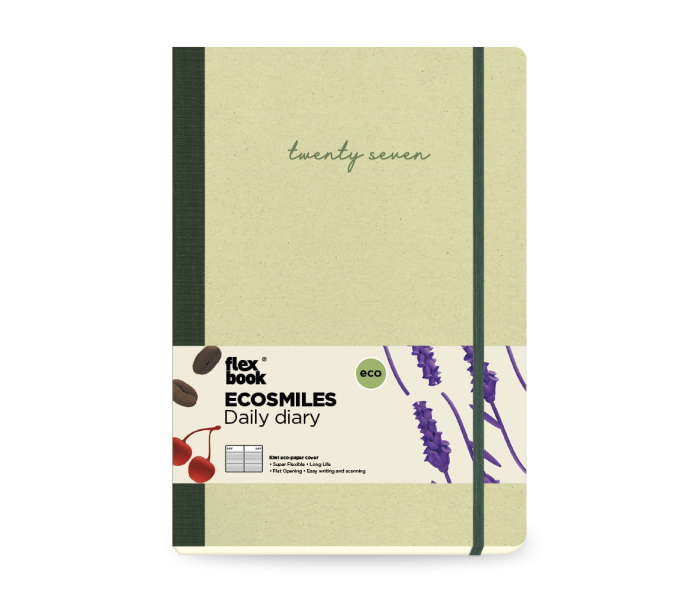 Ecosmiles Daily Diary Large Kiwi