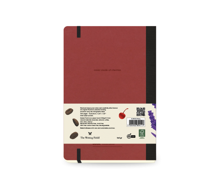 Ecosmiles Daily Diary Medium Cherry