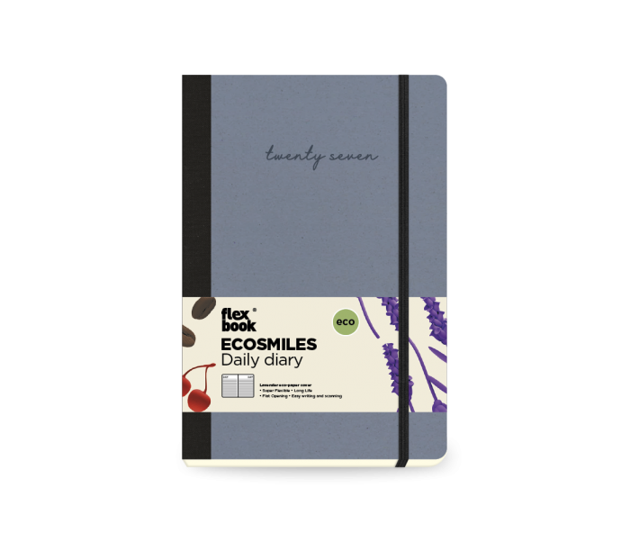 Ecosmiles Daily Diary Medium Lavender