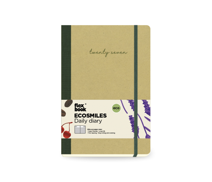 Ecosmiles Daily Diary Medium Olive
