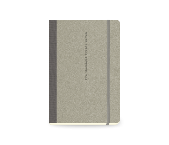 Lovable Daily Diary Large Warm Grey