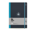 Flex Global Daily Diary Large Turquoise