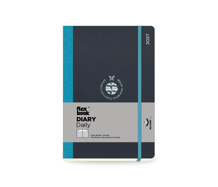 Flex Global Daily Diary Medium Turquoise
