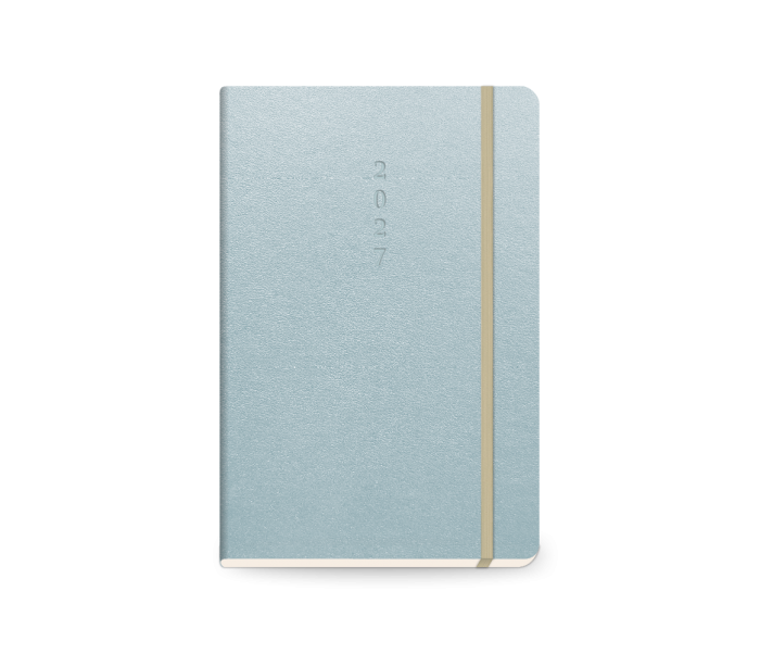 Precious Daily Diary Medium Artic Blue