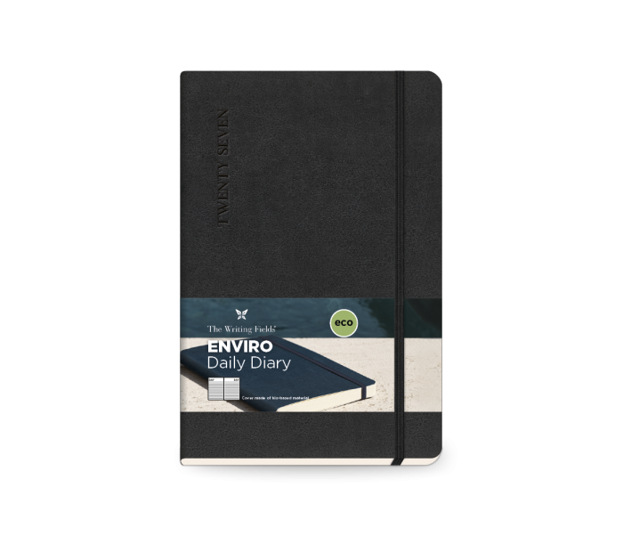 Enviro Daily Diary Medium Black Thunder