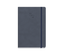 Waves Daily Diary Medium Blue