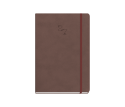 Waves Daily Diary Medium Bordeaux