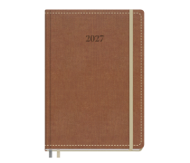 Grace Daily Diary Medium Brown