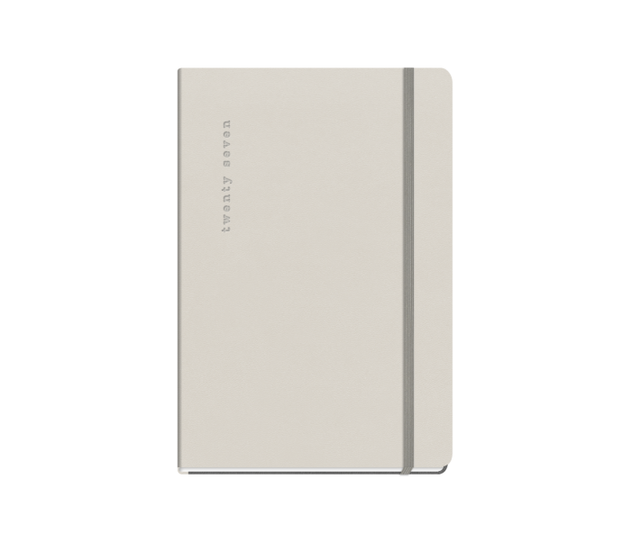 Desires Daily Diary Medium Cool Grey