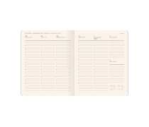 Softline Weekly Diary A4 Blue 2