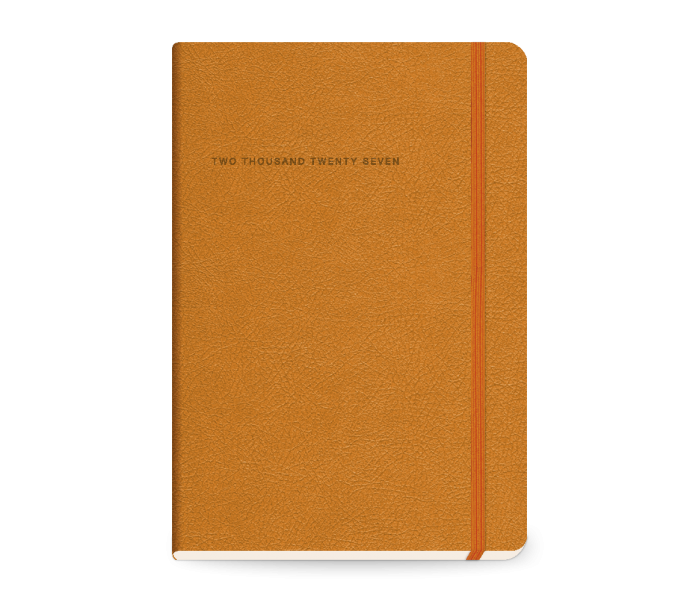 Softline Daily Diary Large Orange