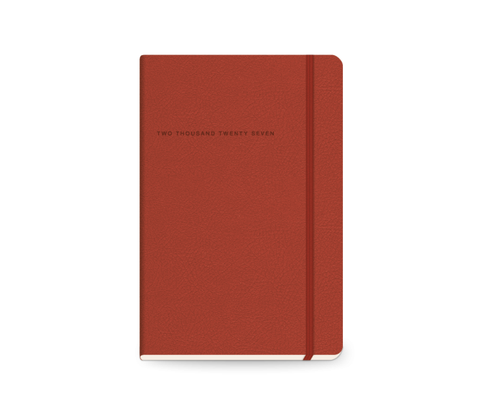 Softline Weekly Diary Medium Red