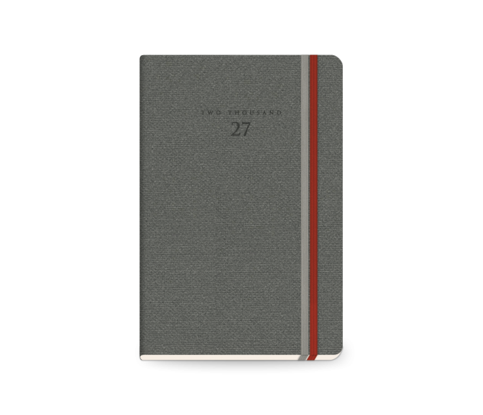 Impressions Daily Diary Medium Grey