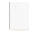 Elegant Daily Diary Large White
