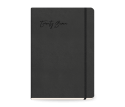 Elegant Daily Diary Large Black