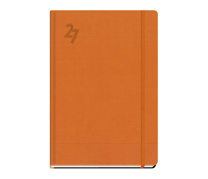Feelings Weekly Diary Large Orange