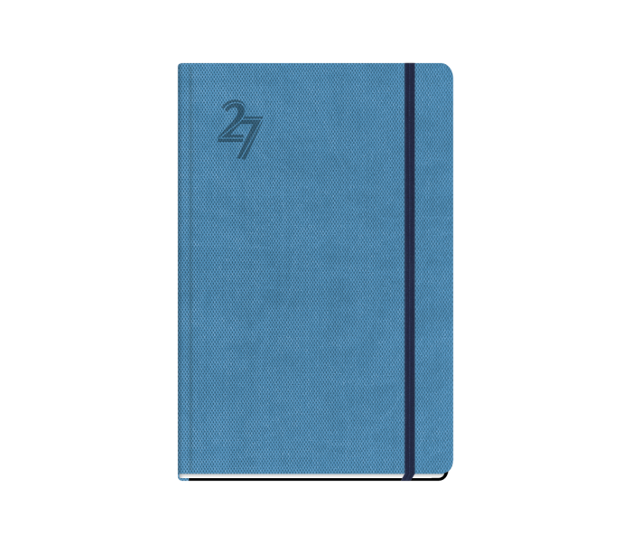 Feelings Daily Diary Medium Light Blue