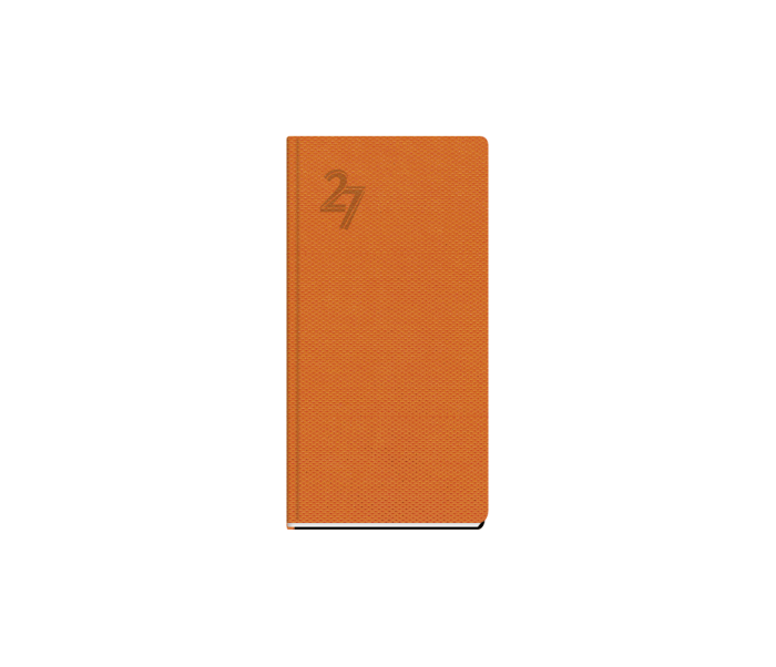 Feelings Weekly Diary Pocket Orange