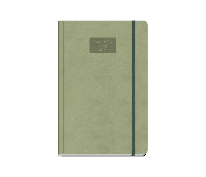 Inspirations Daily Diary Medium Olive