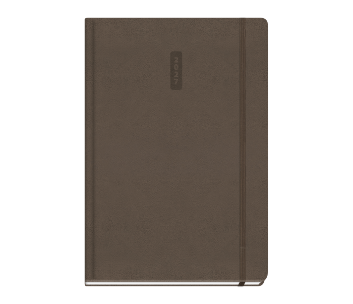 Eternity Daily Diary Large Brown