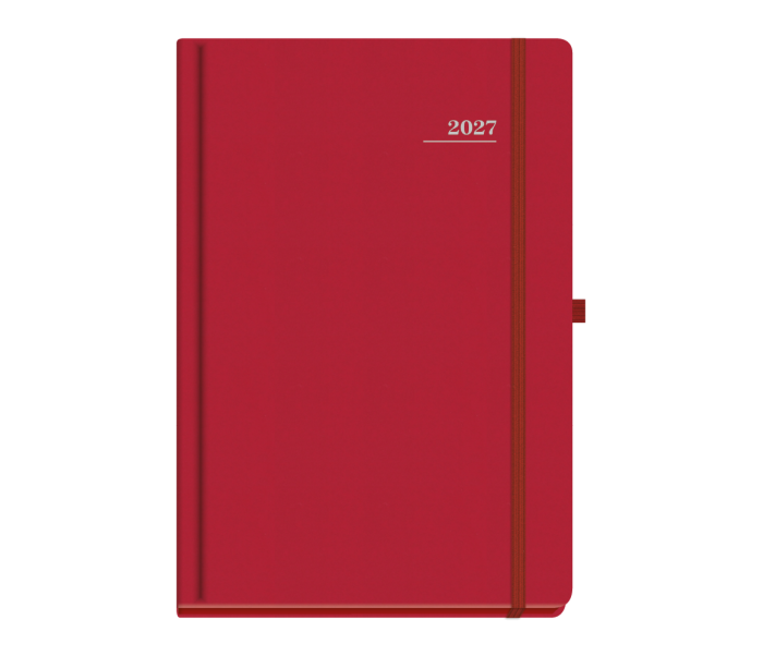 Lumina Daily Diary Large Red
