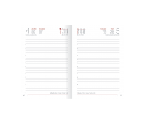 Lumina Daily Diary Large Black 2