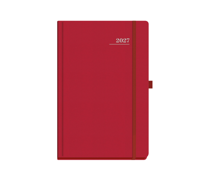 Lumina Daily Diary Medium Red