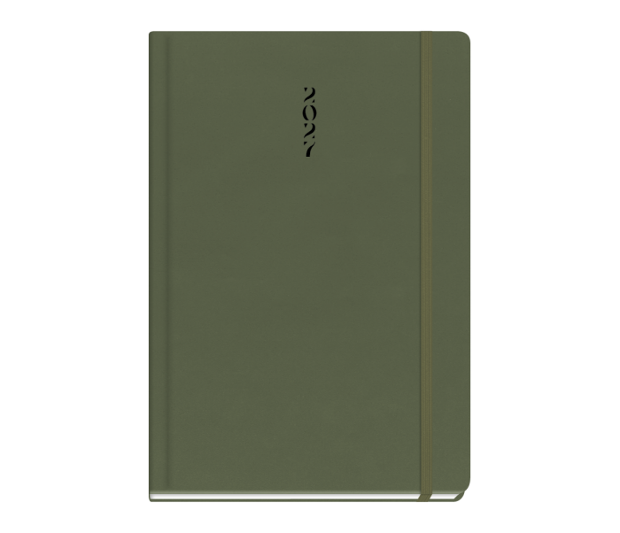 All Times Weekly Diary Large Olive