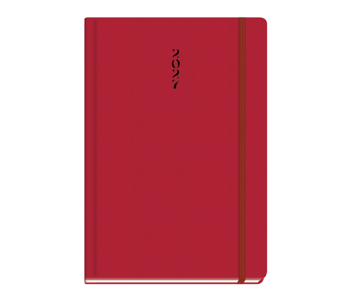 All Times Weekly Diary Large Red