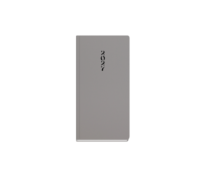 All Times Weekly Diary Pocket Grey