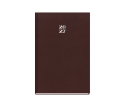 Athena Weekly Dairy Large Burgundy