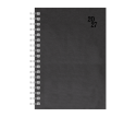 Spiral 230 Daily Diary Large Black