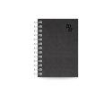 Spiral 230 Daily Diary Small Black