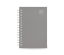 Spiral 220 Daily Diary Medium Grey