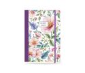 My Planet Daily Diary Medium Purple Flowers