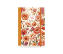 My Planet Daily Diary Medium Orange Flowers