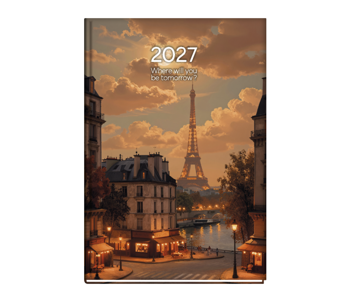 Around the World Daily Diary Large Paris