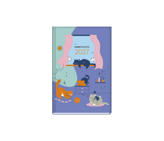 Dogs & Cats Daily Diary Medium Cats